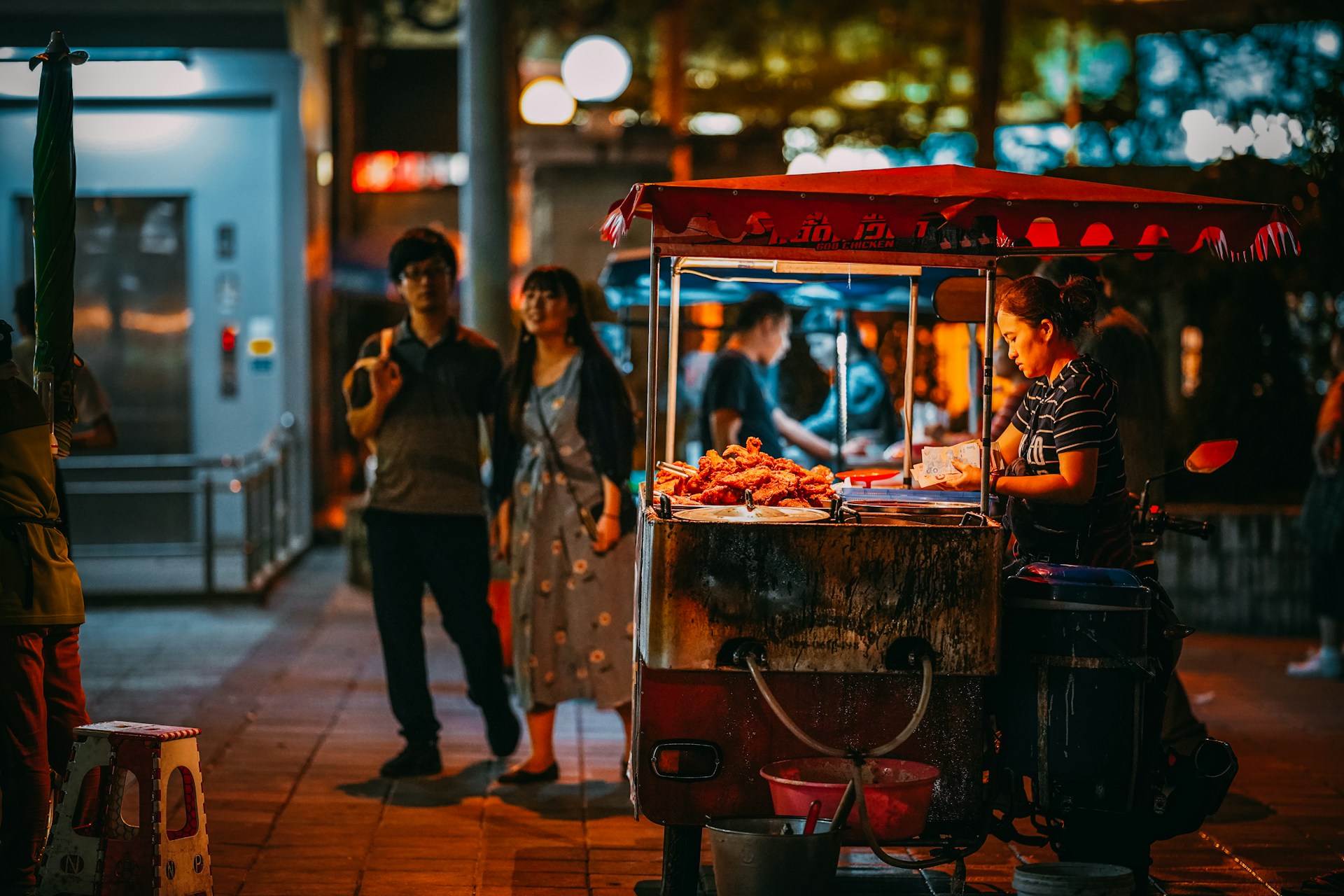 street food vendor